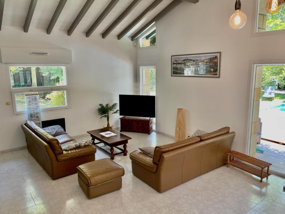 Belle Villa Basque Avec Piscine Et Jardin De 3000M2 Saint-Jean-de-Luz Luaran gambar