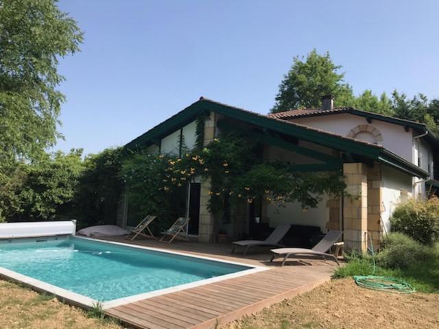 Belle Villa Basque Avec Piscine Et Jardin De 3000M2 Saint-Jean-de-Luz Luaran gambar
